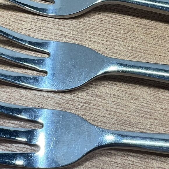 4x DH Oxford Hall OXH14 Bamboo Cocktail Forks Flatware Japan Seafood  Disc 5 3/4 - Picture 7 of 11